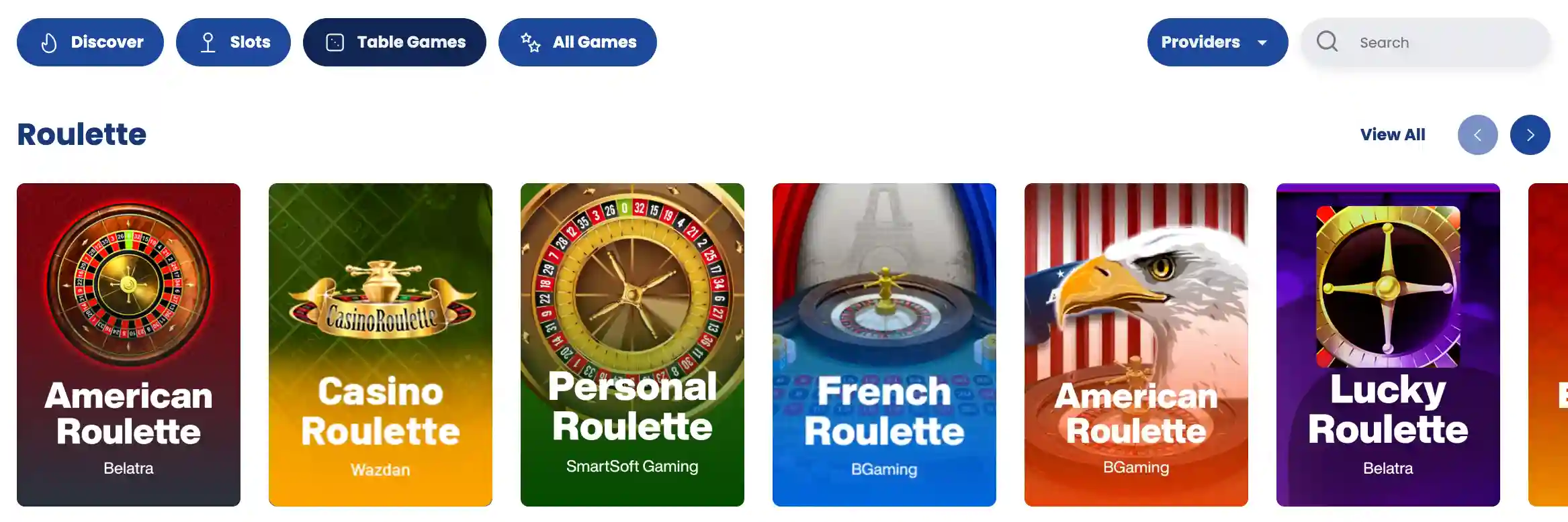 Table Games at Lukki Online Casino