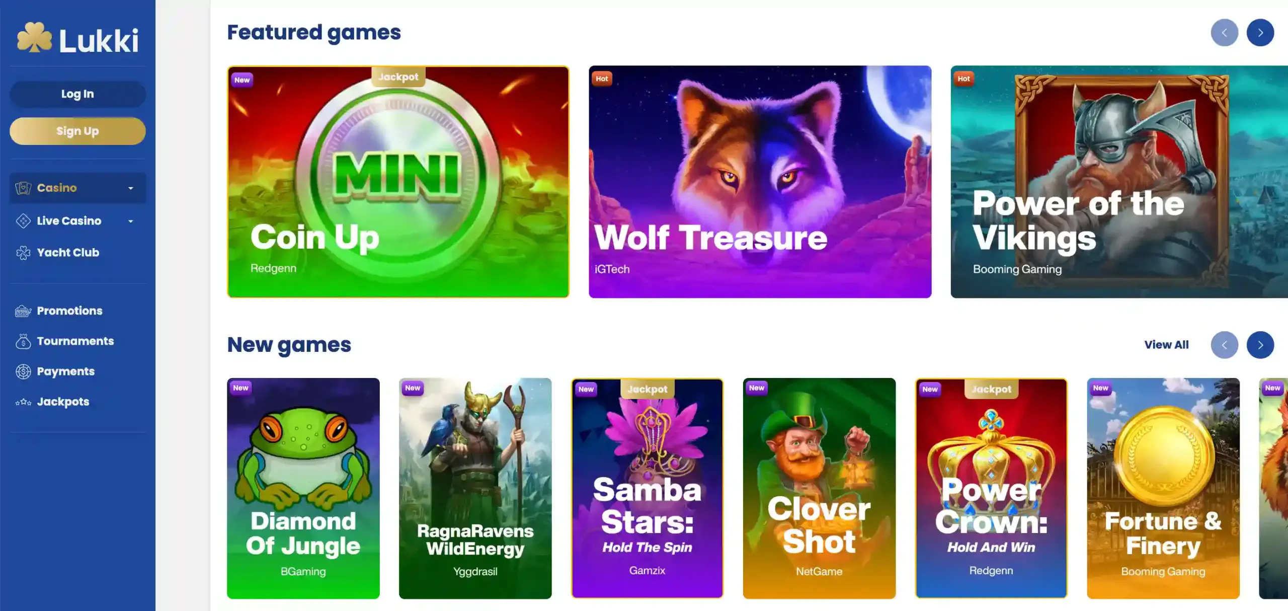 lukki casino site